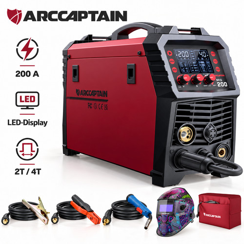 Saldatrice arccaptain mig mag - arccaptain,