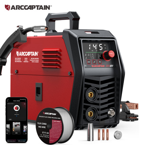 Saldatrice arccaptain mig 145a - saldatrice,