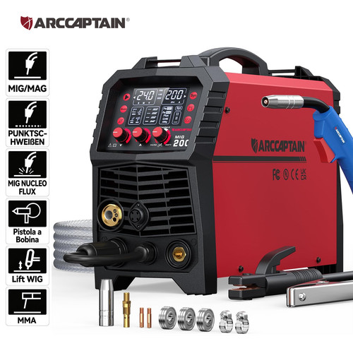 Saldatrice arccaptain mig mag - saldatrice,